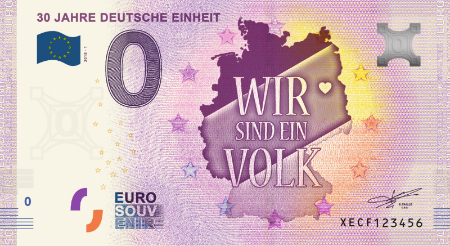 XECF-2018-1 30 JAHRE DEUTSCHE EINHEIT 