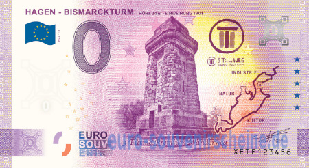 XETF-2022-13 HAGEN - BISMARCKTURM HÖHE 24m - EINWEIHUNG 1901