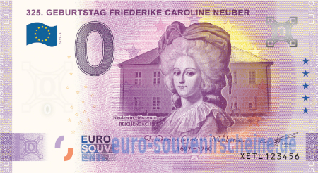 XETL-2022-3 325. GEBURTSTAG FRIEDERIKE CAROLINE NEUBER 