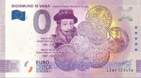LEBF-2020-1 SIGISMUND III VASA KING OF SWEDEN, FINLAND & POLAND