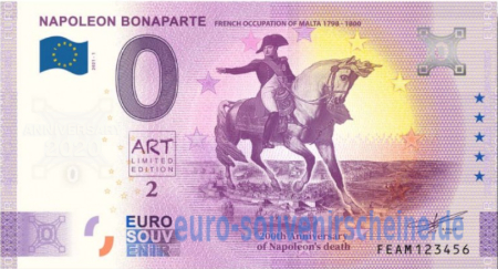 FEAM-2021-1 NAPOLEON BONAPARTE FRENCH OCCUPATION OF MALTA 1798-1800