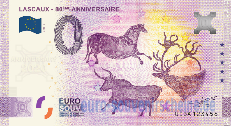 UEBA-2020-7 LASCAUX - 80ÈME ANNIVERSAIRE 